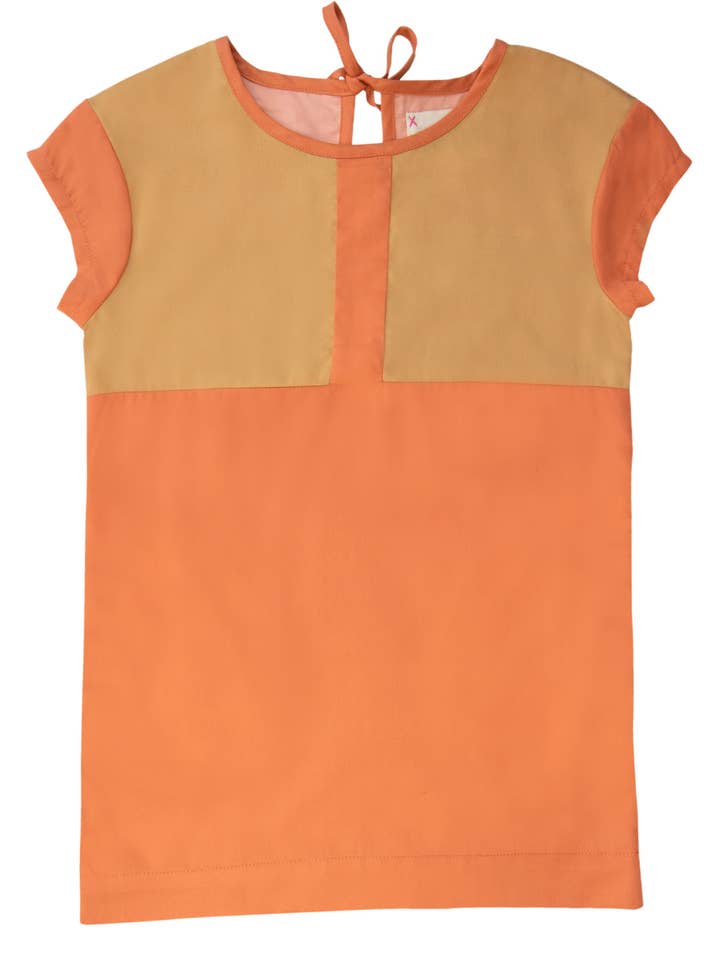 Lola Kjole - Sand & Tangerine for engroshandel hos ATELIER PARSMEI