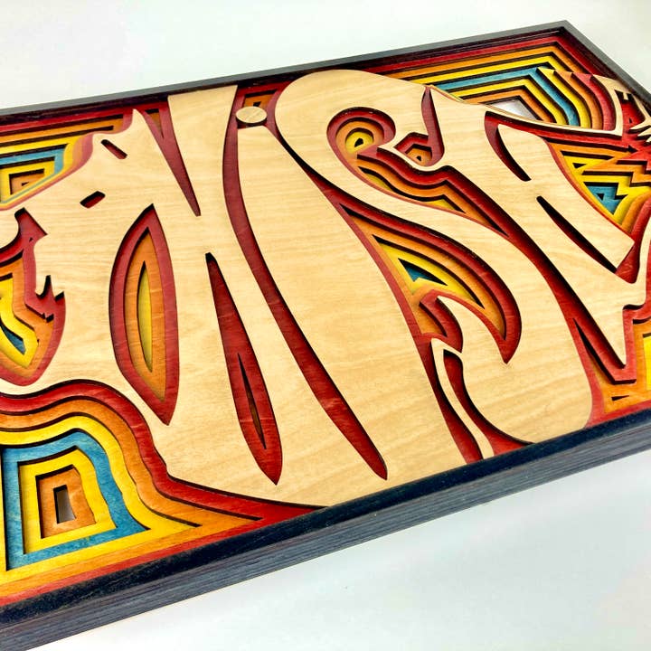 Catahoula Sign Co. - Wholesale Wall Accent - 7 Layer Phish1