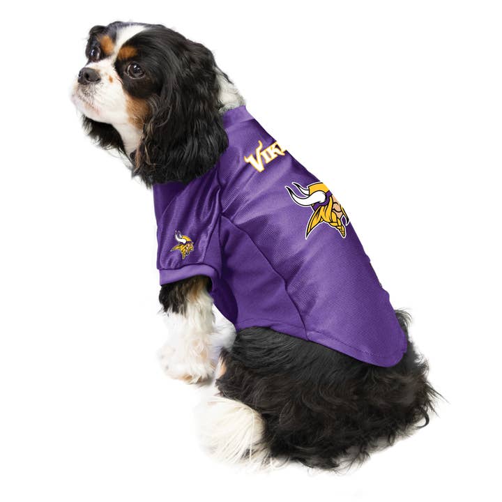 Little Earth Productions - Vente Maillot – chien - Maillot extensible NFL Minnesota Vikings Pet1
