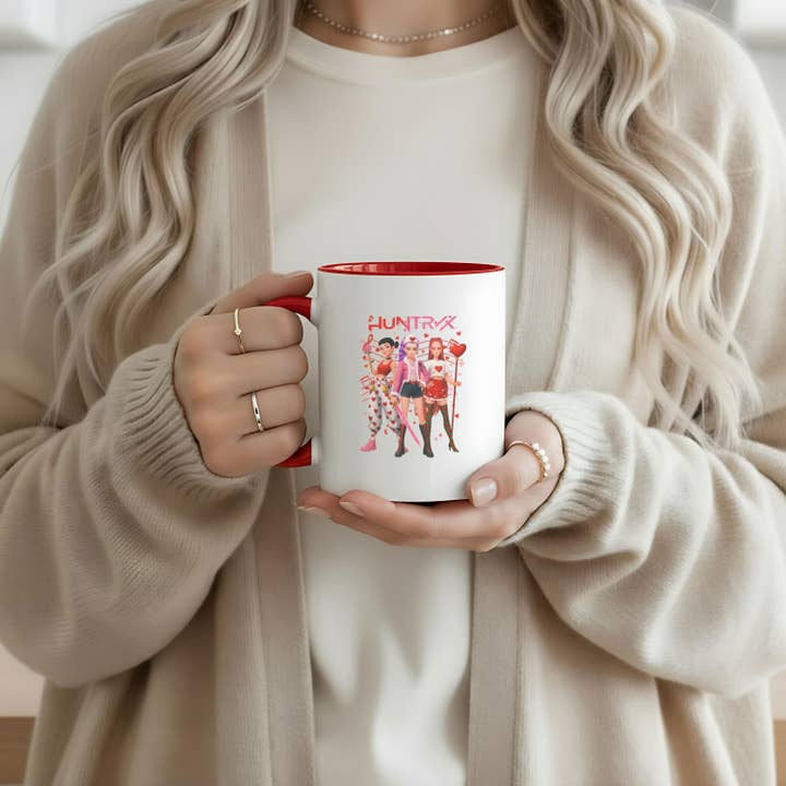 Tasse à café Huntrix Valentine, tasse cadeau mignonne pour fille de la Saint-Valentin pour la vente par Embrova