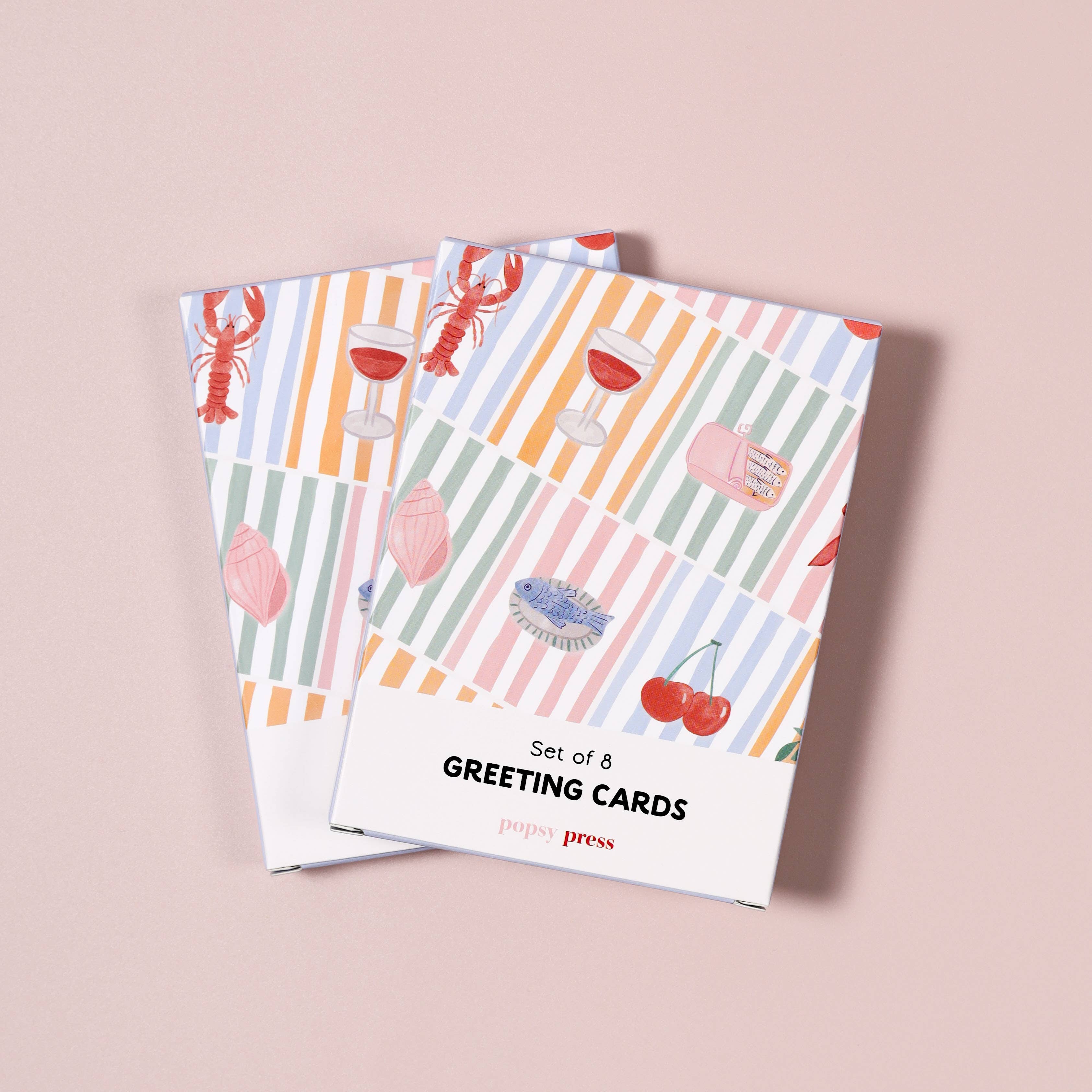 Popsy Press - Wholesale Stationery/notecard set - La Dolce Vita - Everyday Mini Greeting Card Boxed Set