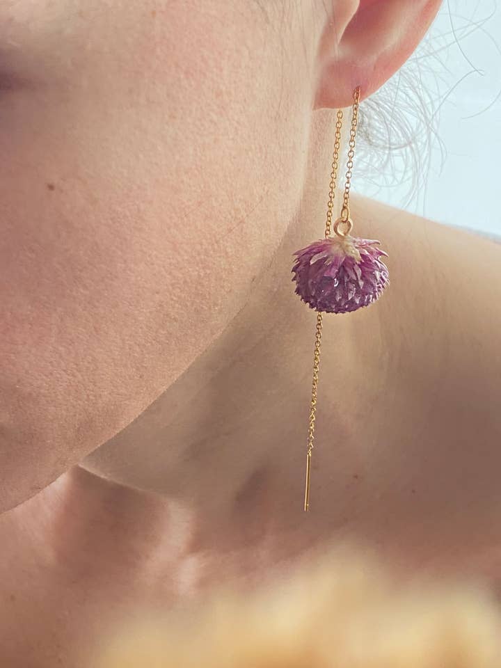 Brincos Flor Selvagem por atacado de Lakoo Designs