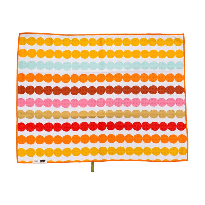 Pom Pom multifunctionele moderne handdoek 18" x 24" voor wholesale door hide+seek SUPPLY CO
