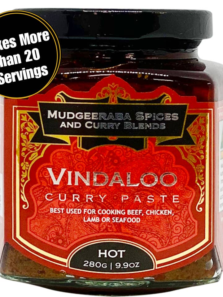 Vindaloo Curry Masala Paste Hot (280g) for wholesale by Flavour and Spice