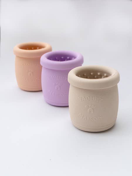 INOOKO – wholesale Pet toy – Dog – Yoomy Pot - Dog Occupation Toy - Peach5