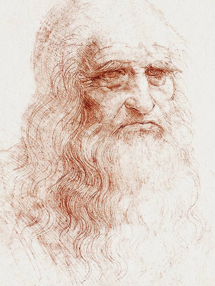 Autorretrato (1512) de Leonardo da Vinci por atacado de Keep Calm Collection
