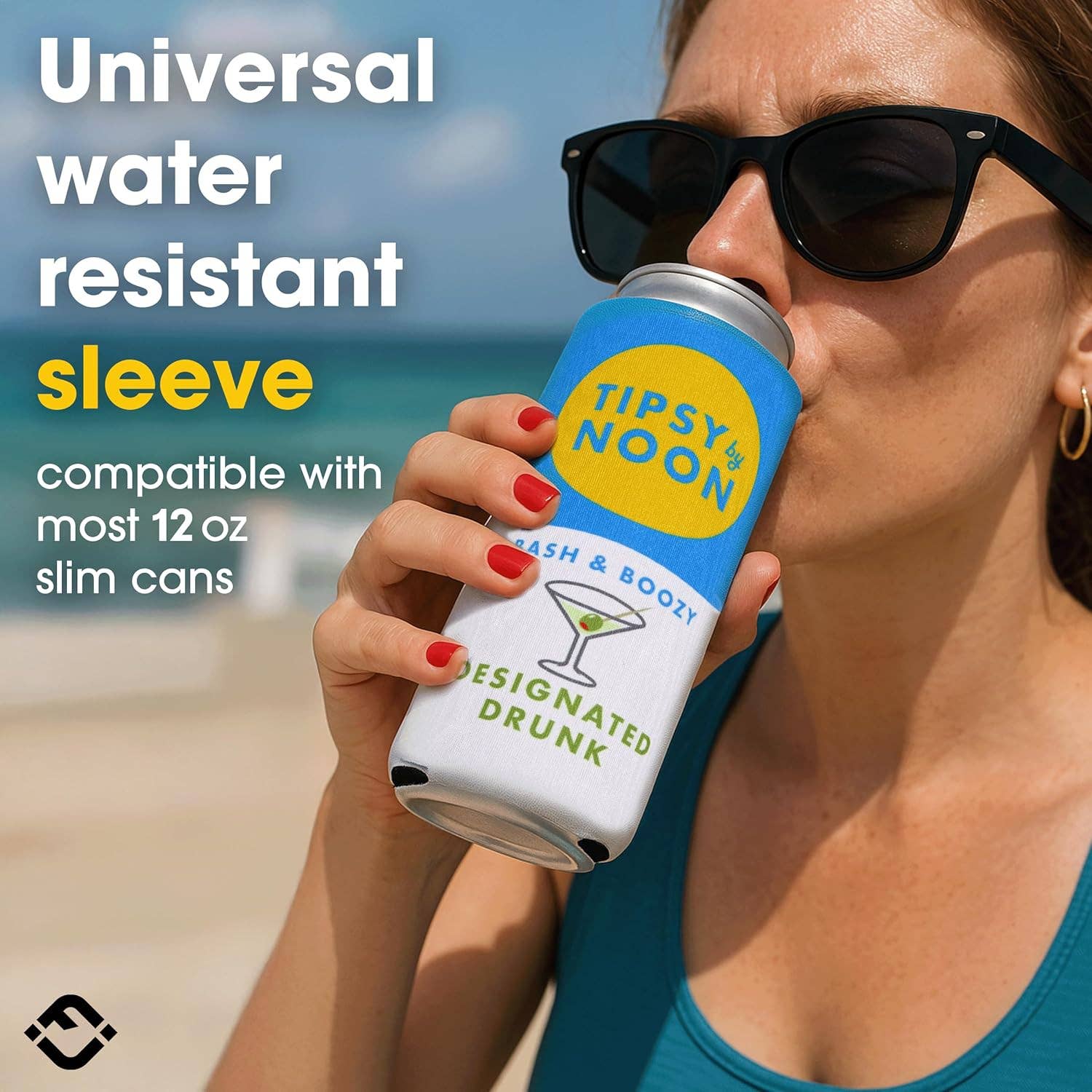 Funky Junque - Wholesale Drink Huggers & Koozies - Bachelorette Slim Can Cooler Set - 12 Pack - Party Animal4