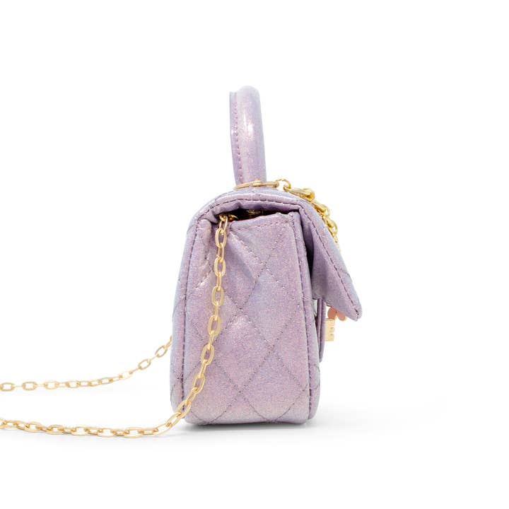 Tiny Treats and ZOMI GEMS - Wholesale Crossbody Bag - Kids - Classic Sparkle Top Handle Handbag4