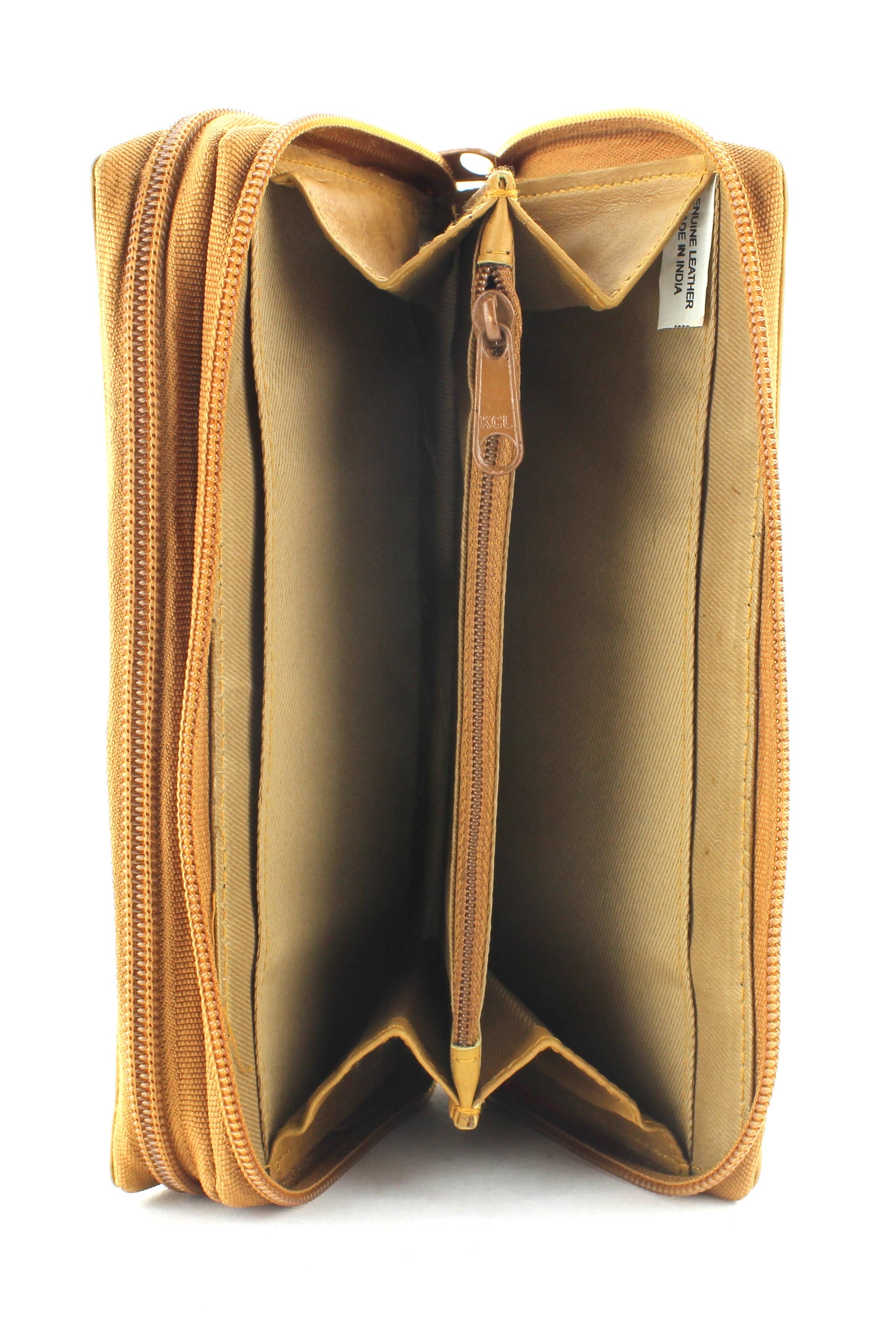 Leather Impressions Inc - Wholesale Wallet - Women's - Double Zipper Women's Clutch 155858