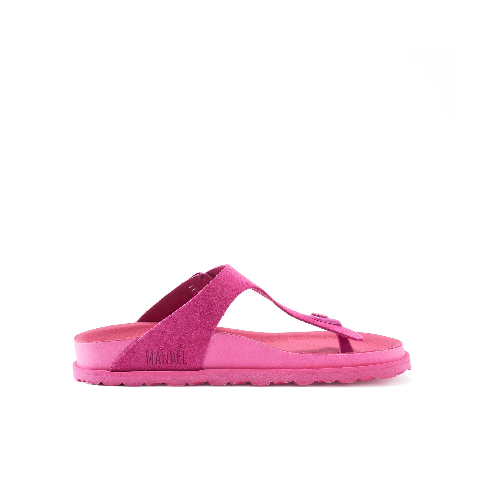 Mandél - Wholesale Flip Flops - Women's - Pink flip-flop sandals - Art.MD21612