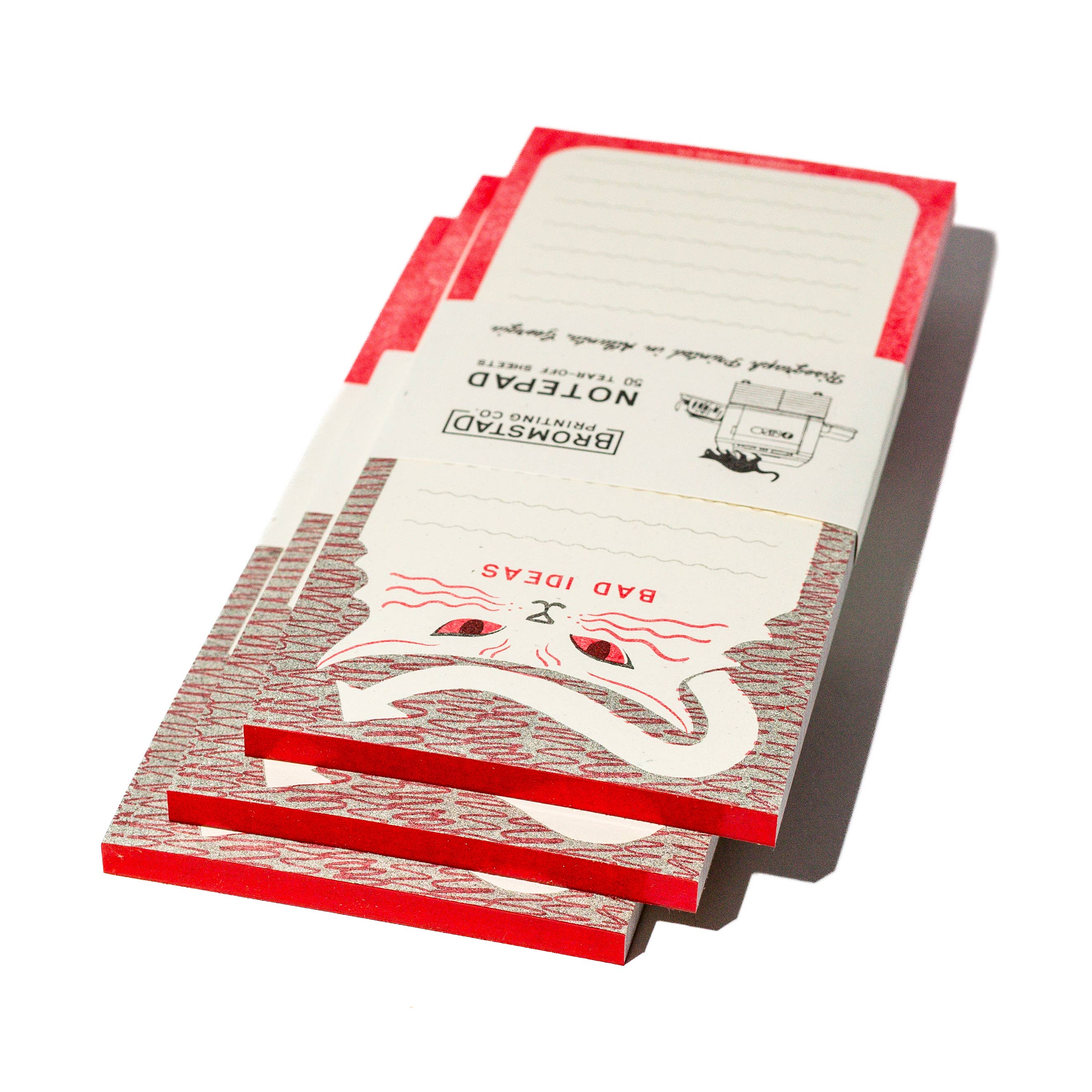 Bromstad Printing Co. – Großhandel Notizblöcke – Schlechte Ideen - Hoher Risograph-Notizblock3
