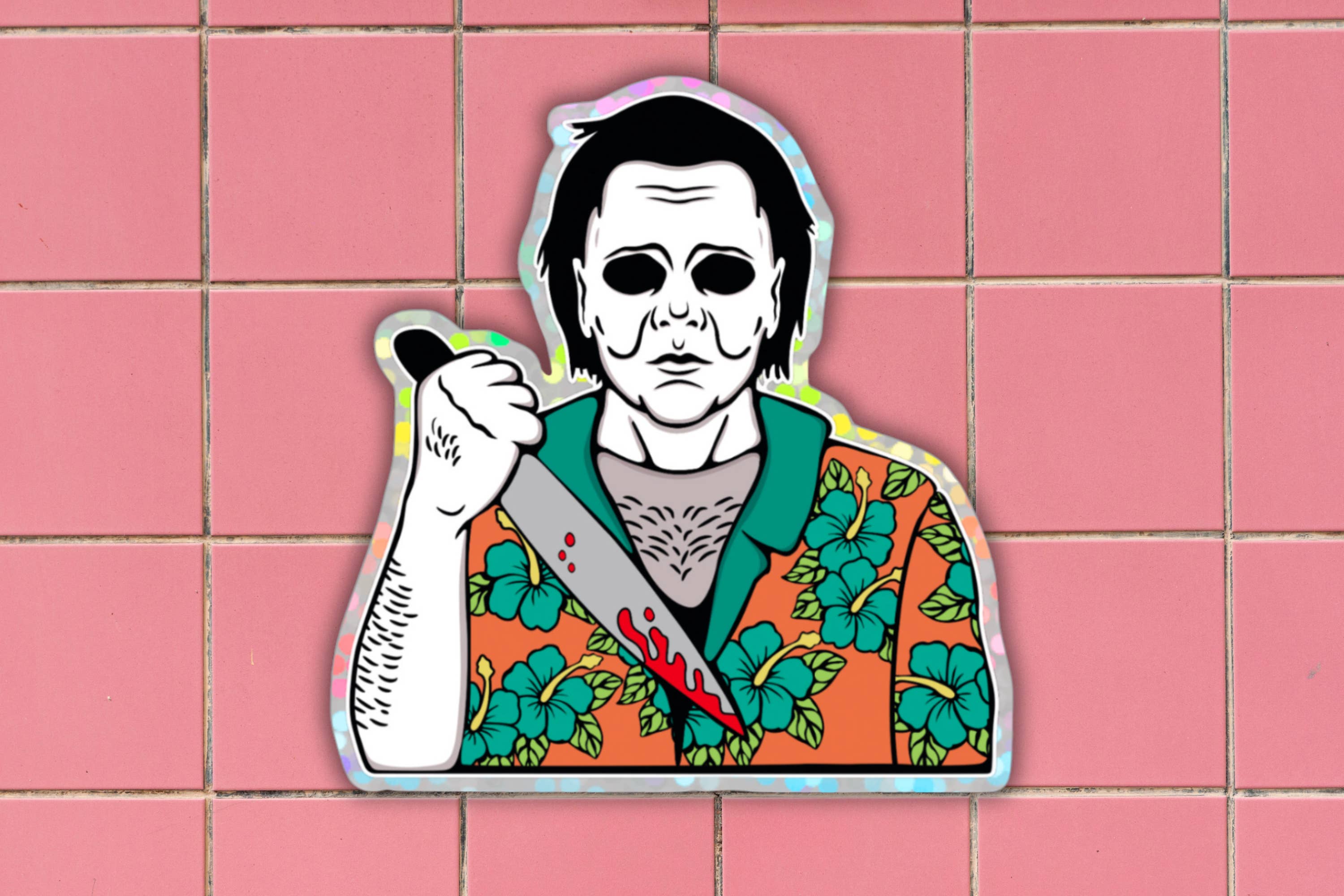 Belladonna Book Coven - Wholesale Sticker - Summerween Sticker, Michael Myers Sticker, Horror Sticker