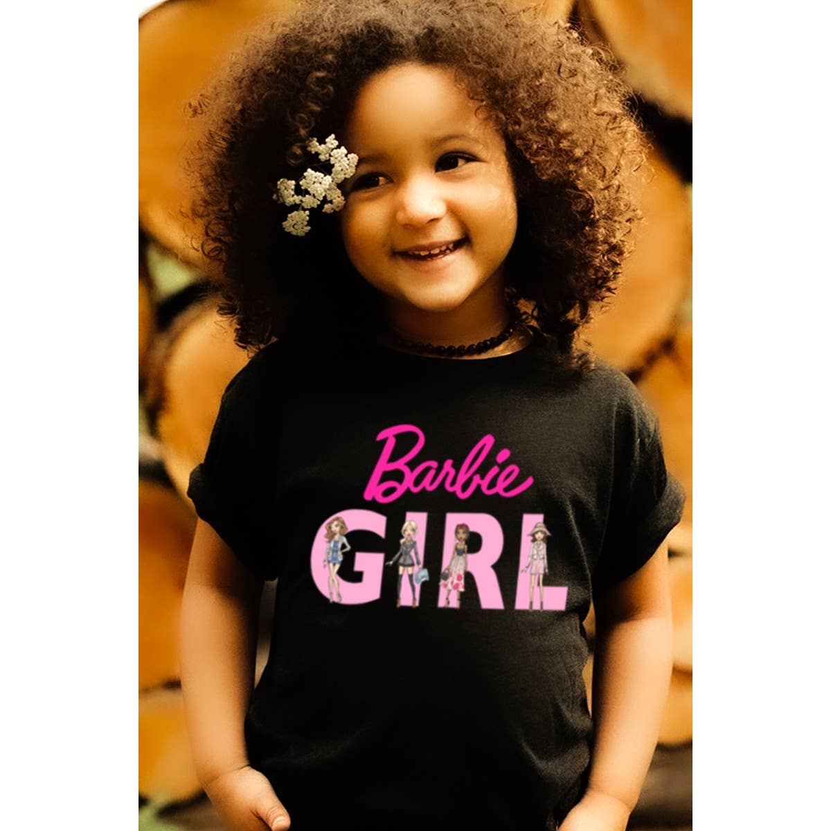 nobarand - Wholesale Screen Printed T-Shirt - Kids - barbie girl GRAPHIC KIDS TEE0