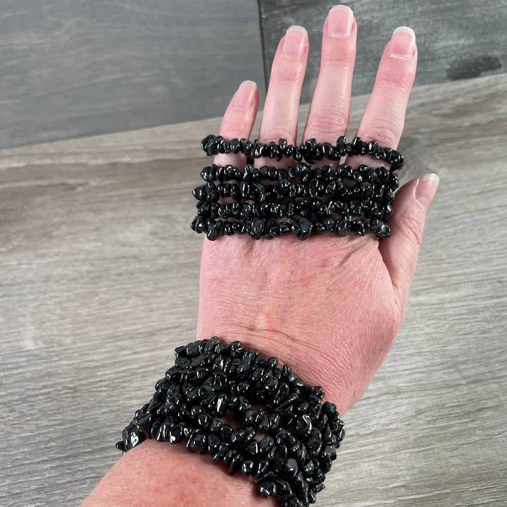 Keystone Crystals – Pulseira de missangas por atacado – Pulseiras com Pedras de Cristal Premium – Joias com Chips de Pedras19