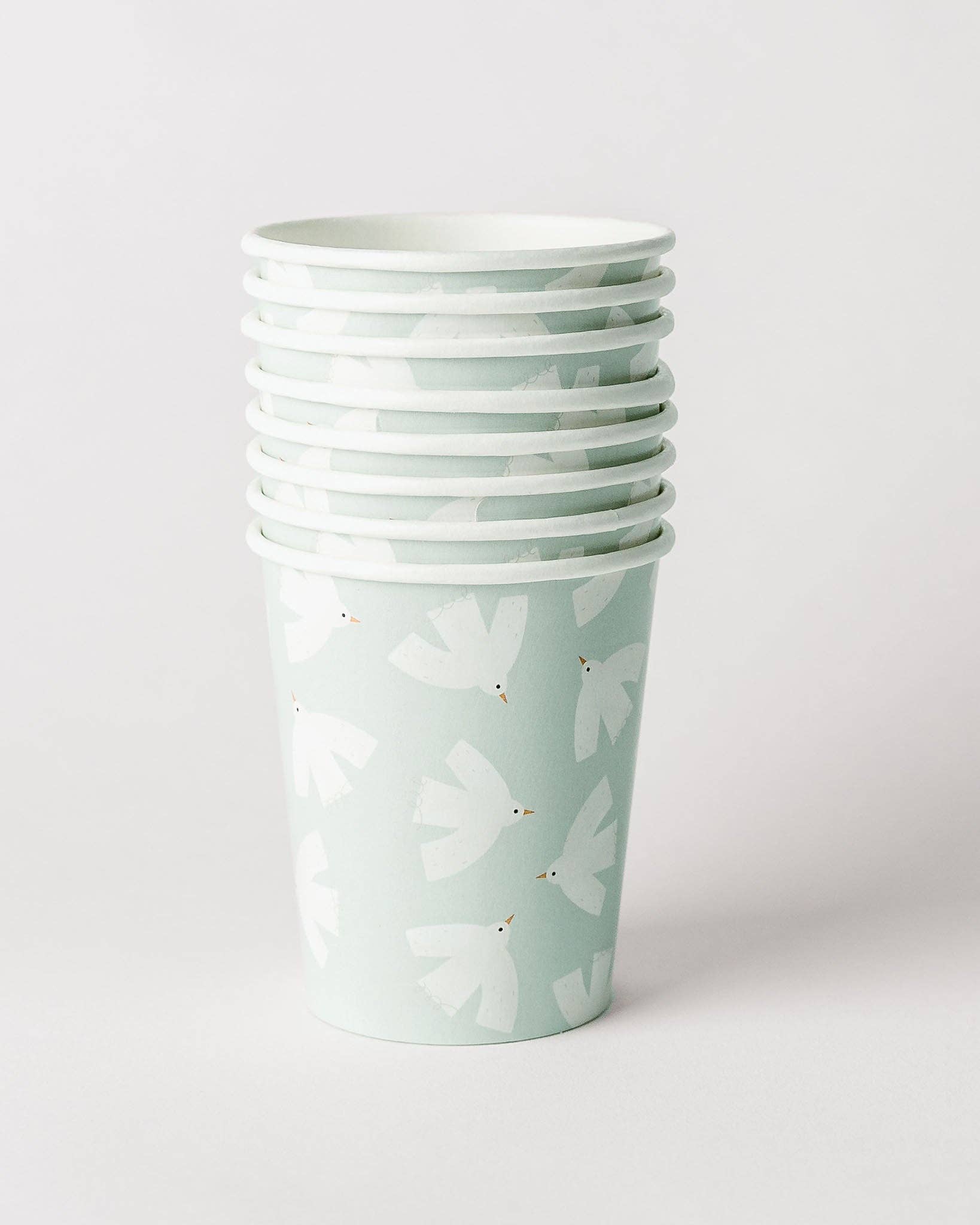 Be A Heart - Wholesale Disposable cup - Holy Spirit Dove Paper Cups | Catholic Party Paper Goods
