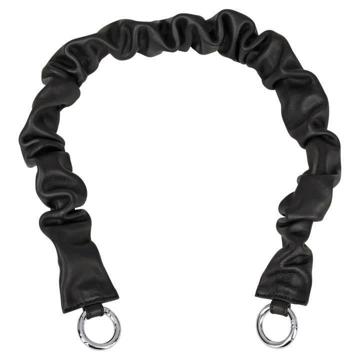 BAG STRAP - Scrunchie black for wholesale by TIEFENBACHER LEHMANN