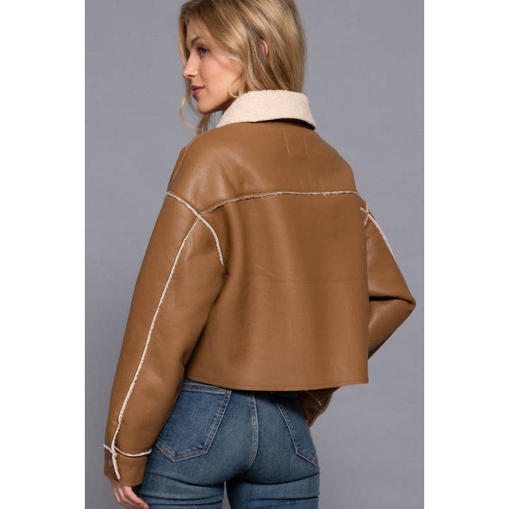 HiteJeans - Wholesale Jacket - Women's - FAUX LEATHER FUR JACKET10