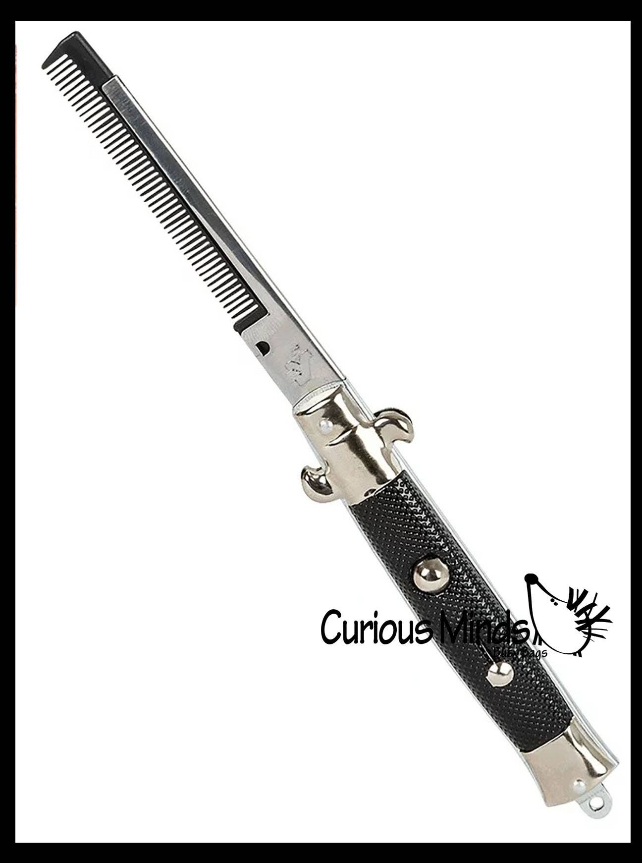 Curious Minds Toys - Wholesale Pocket Knife/Holder - 1 Switchblade Comb -Fun Novelty Pocket Knife Comb -Retro Toy3