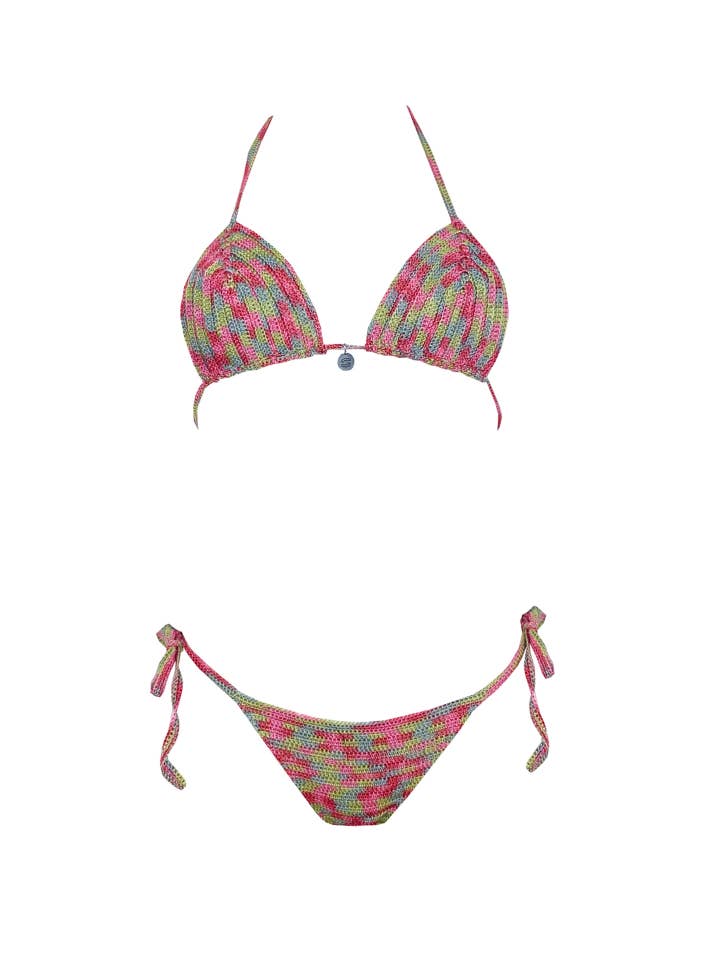 Pink Hæklet bikini for engroshandel hos Sharay