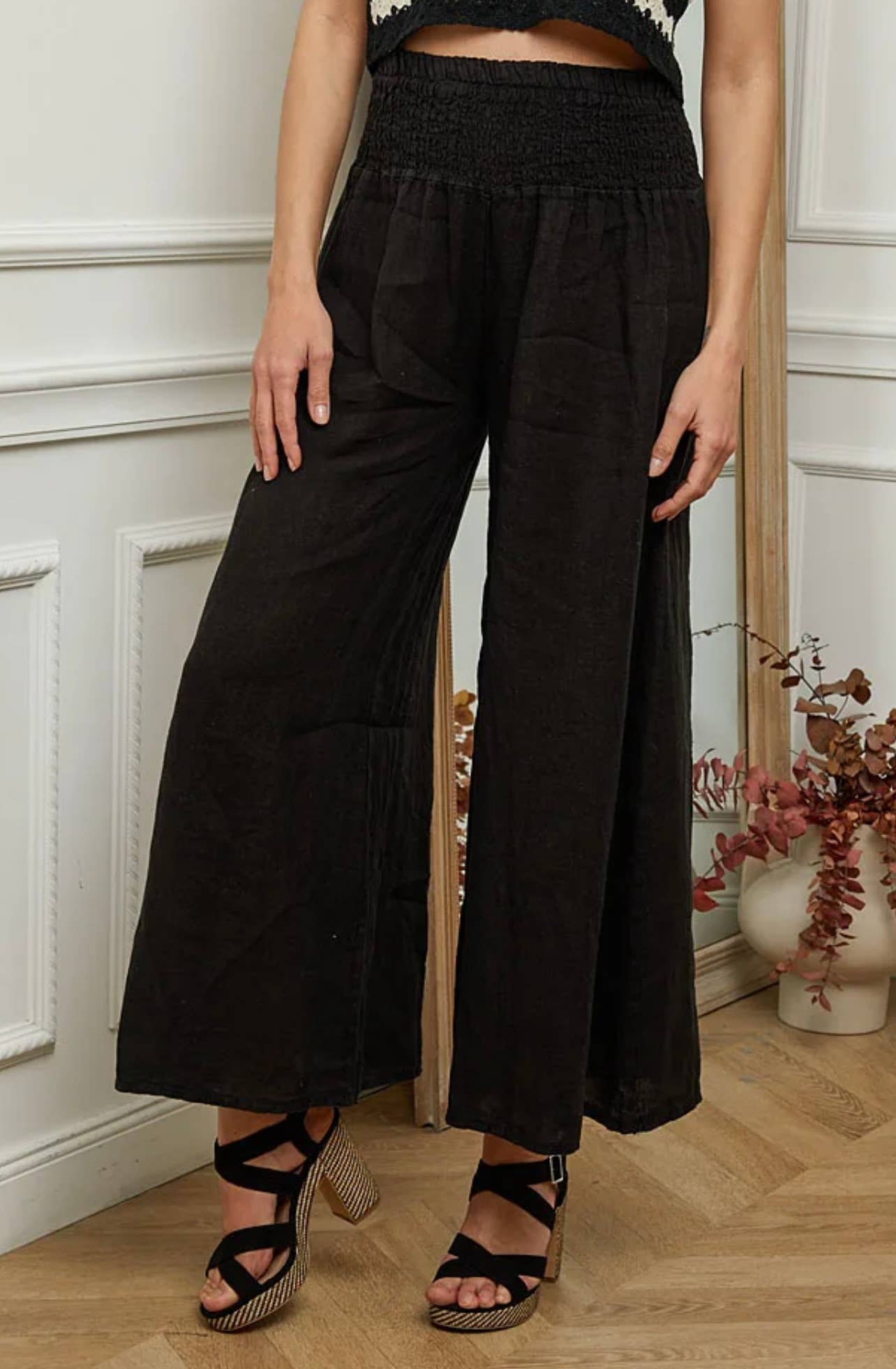 LÉA & LUC - Vendita all'ingrosso Pantalone - Donna - Pantaloni in 100% Lino RIF. 277124