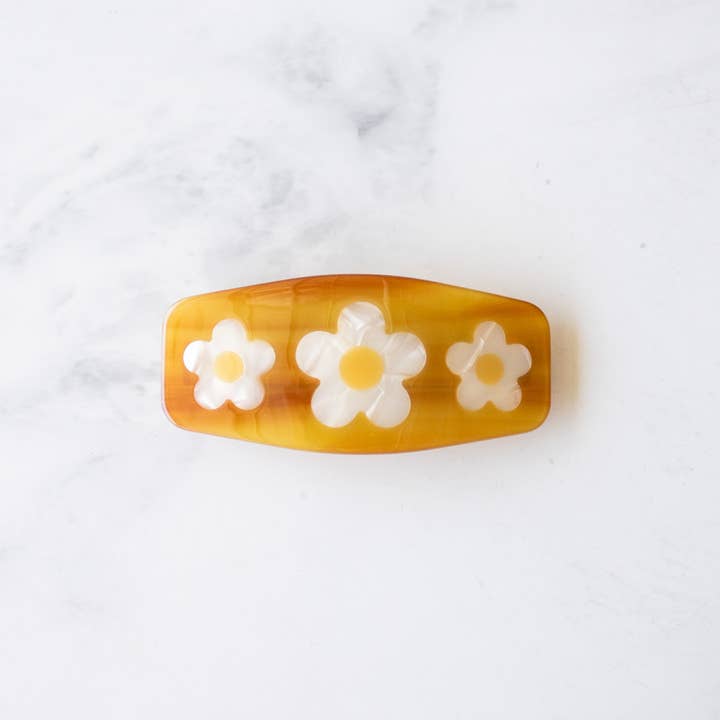 Tiepology - Wholesale Hair Pin - Eco Dreaming Daisy Hair Barrette
