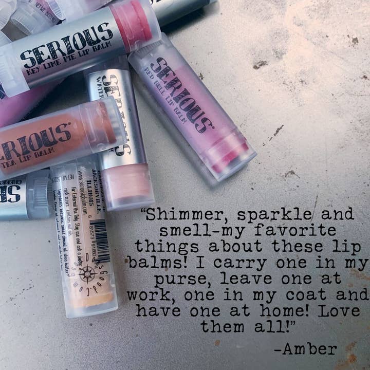 Serious Lip Balm - Wholesale Lip Balm - Serious Shimmer Lip Balms
