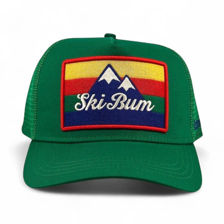 Ski Bum Trucker - Green for wholesale by SOULBYRD