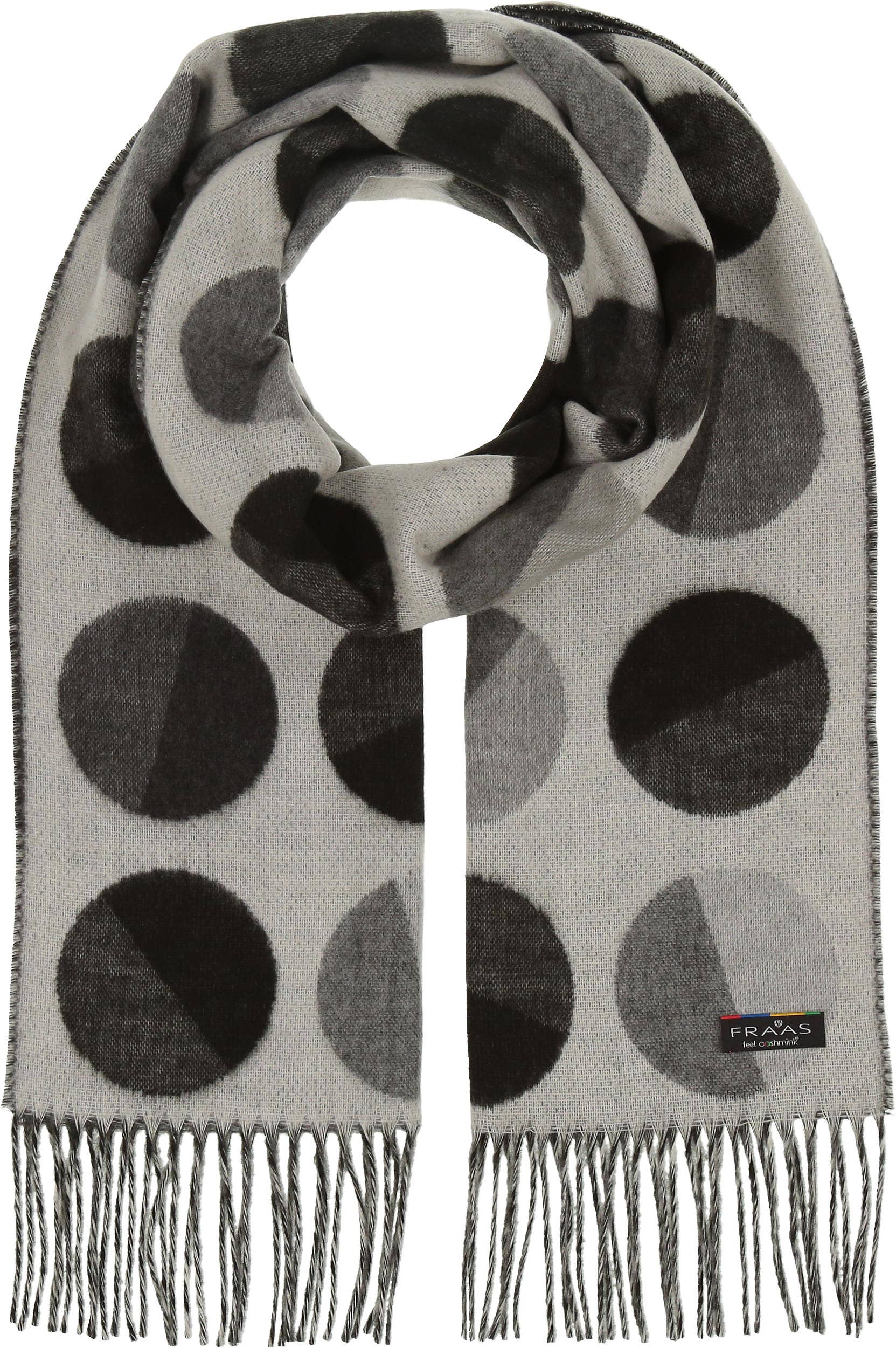 FRAAS - The Scarf Company - Wholesale Scarf - Women's - Divided Dots Oversized Cashmink® Scarf14
