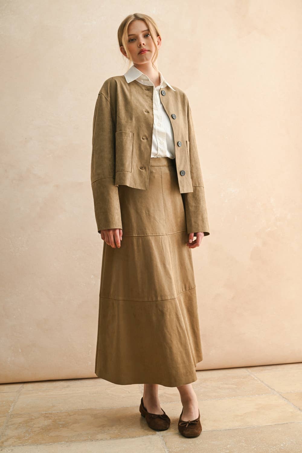 MOKA Veste en daim J5208ST en vente sur Faire3