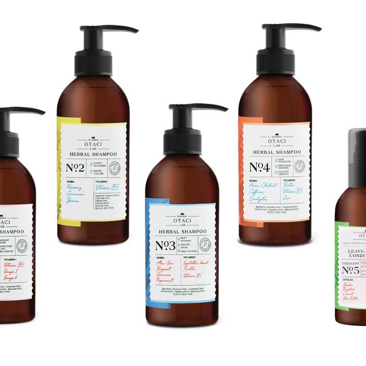 OTACI Lab Full Hair Set | Complete 5-Piece Shampoo & Conditioner Kit for wholesale by OTACI
