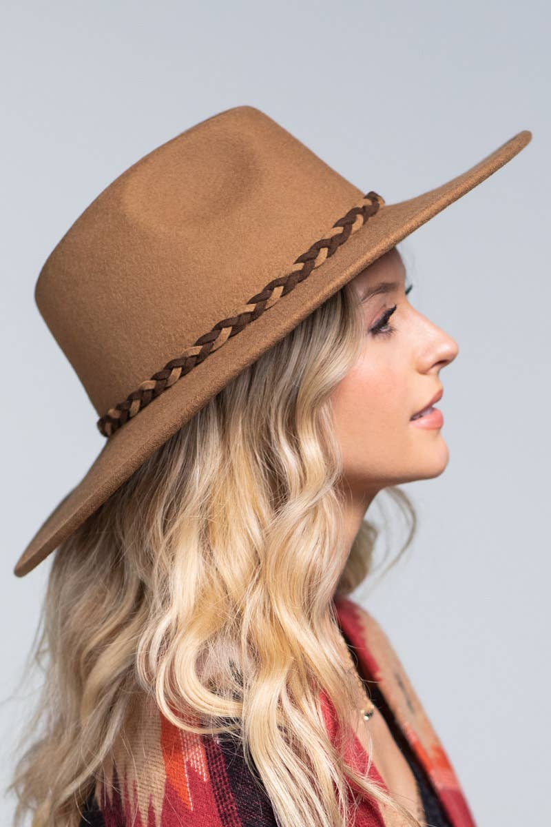 Urbanista - Venta al por mayor Sombrero fedora - Mujer - Sombrero y trenza de Panamá 100% lana6