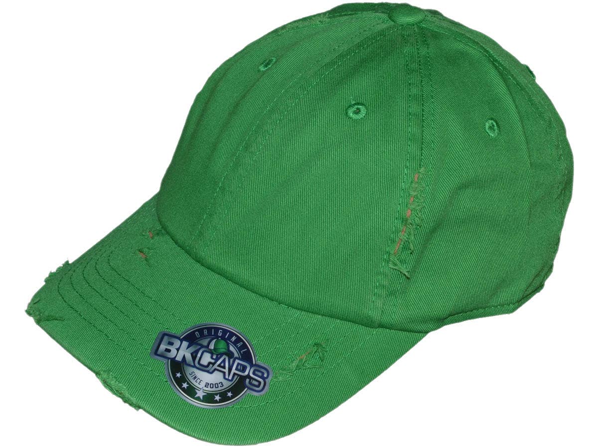 Buck Wholesale - Vendita all'ingrosso Cappellino da baseball - Unisex - Cappello vintage da papà, in cotone di alta qualità, a basso profilo, strappato14
