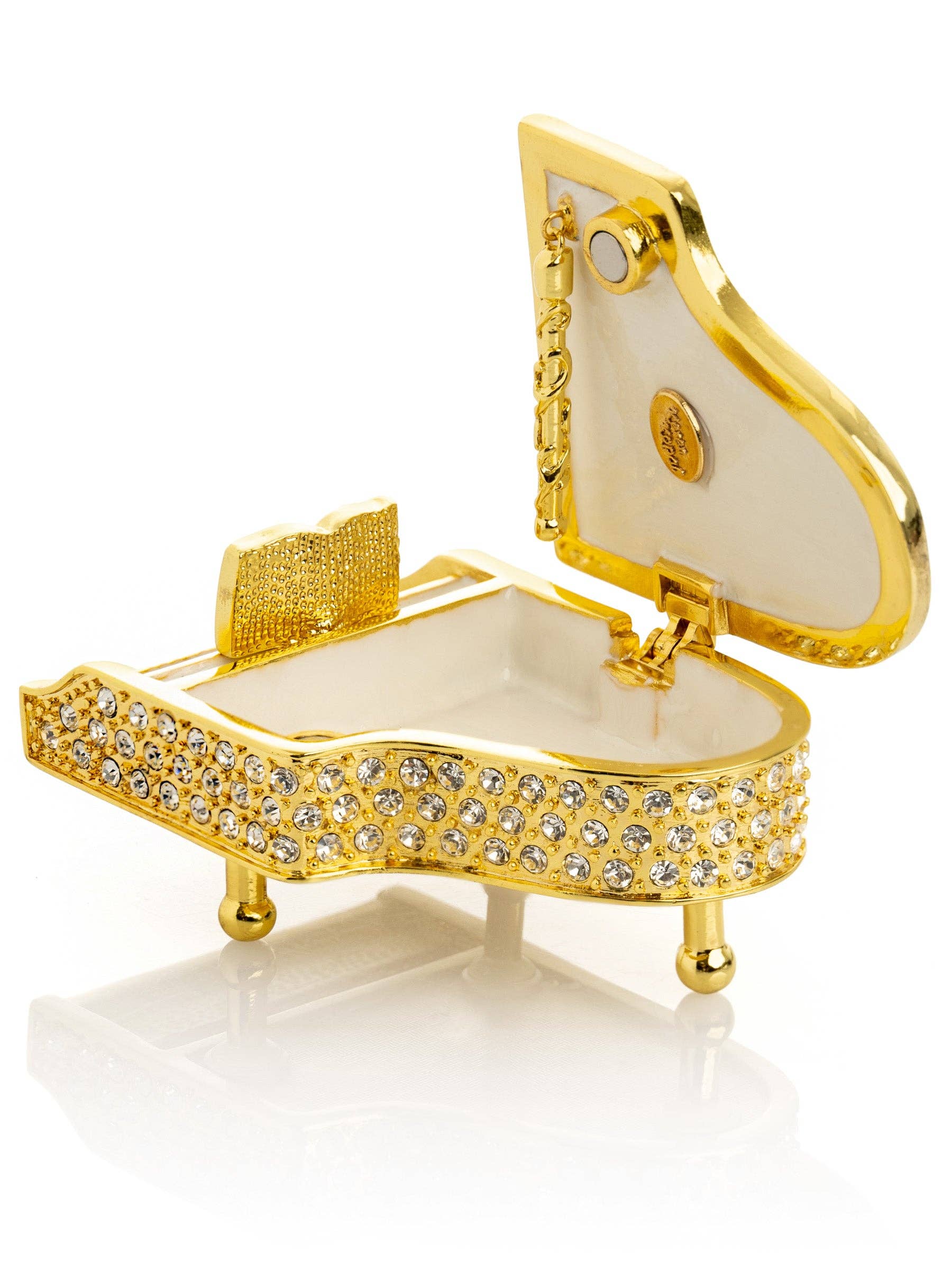 Keren Kopal - Wholesale Jewelry Box/Organizer - Golden White Piano5