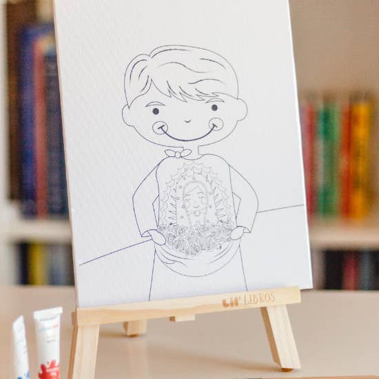 Lil' Libros ~ Bilingual Children's Books & Games - Wholesale Art Set - Kids & Baby - Lil' Guadalupe Art Kit (Bilingual: English and Spanish)