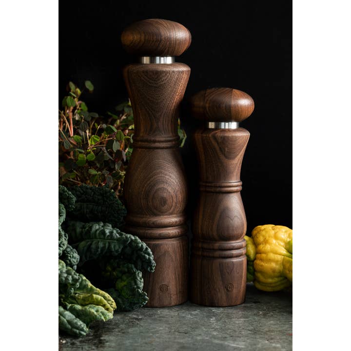 CrushGrind - Wholesale Spice Mill - Paris Walnut and Stainless Steel Spice Mill