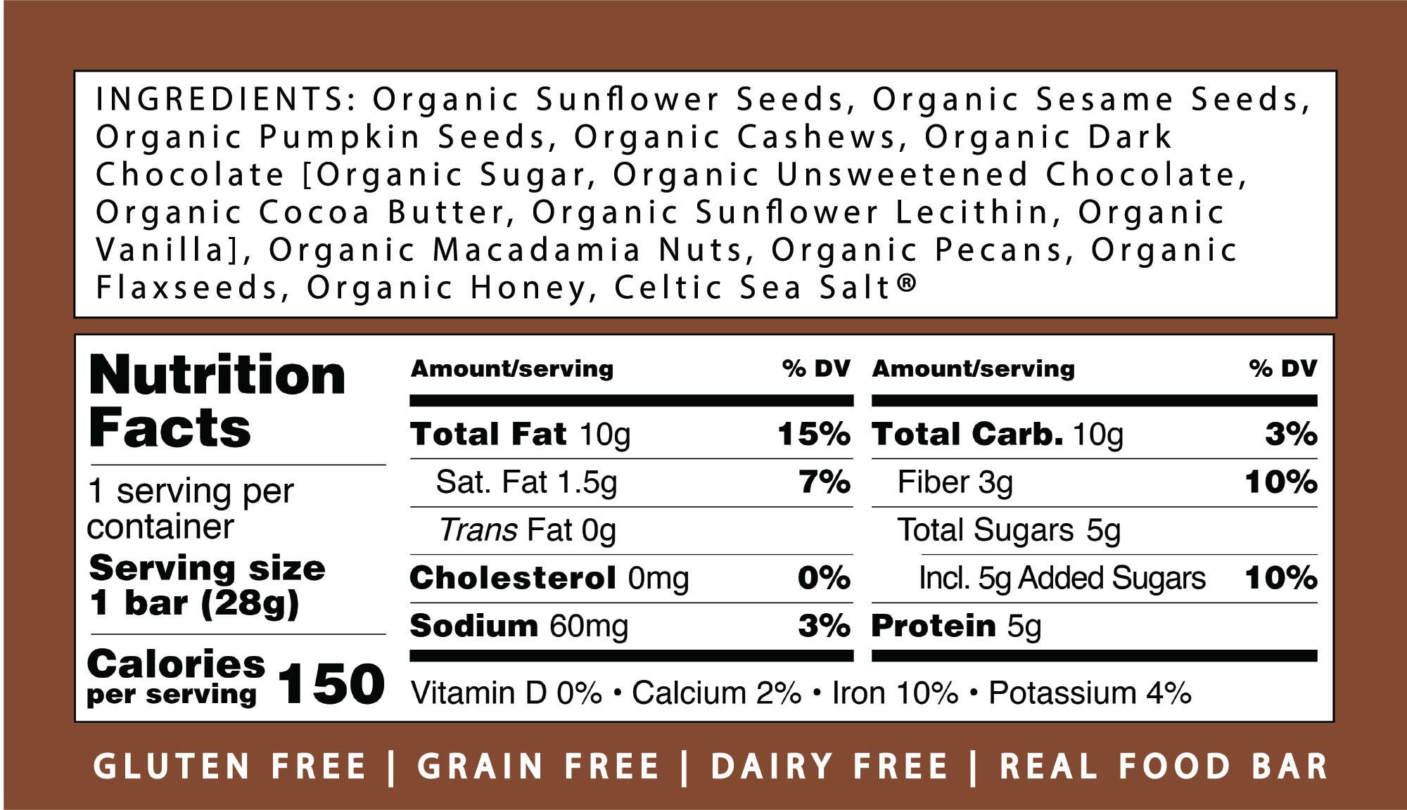 Raw Crunch® - Vente Barres de céréales - Raw Crunch® - Chocolat noir biologique - 12 barres3