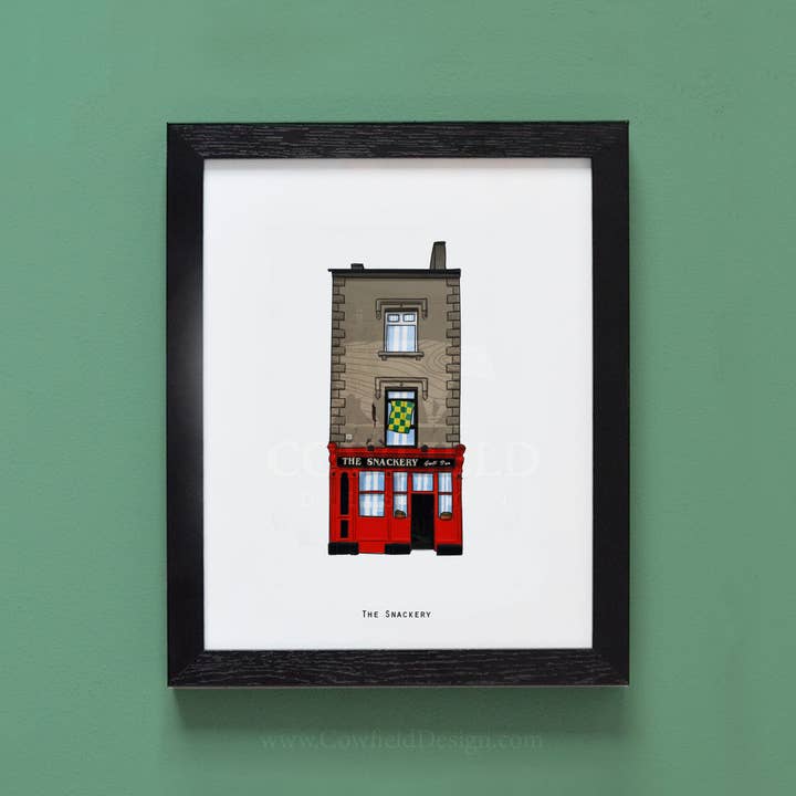 Cowfield Design - Wholesale Art print - Illustrated Pubs of Kerry46