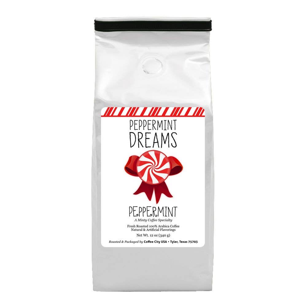 Coffee City USA - Wholesale Ground Coffee - #13 Holiday: Peppermint "Peppermint Dreams"1
