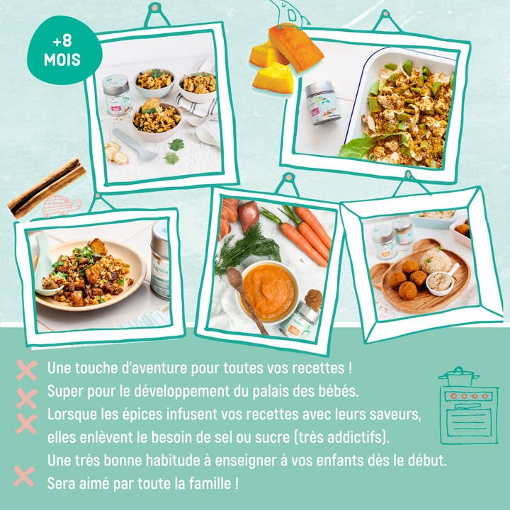 SIENNA & FRIENDS - Venta al por mayor Mezclas de especias - MEZCLA DE ESPECIAS MARROQUÍ +8M2