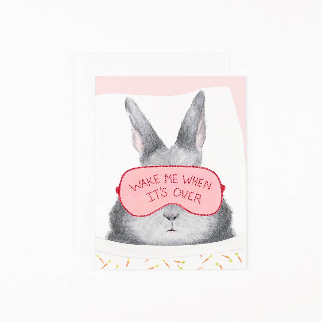 Dear Hancock - Wholesale Everyday Greeting Card - Wake Me when it's Over