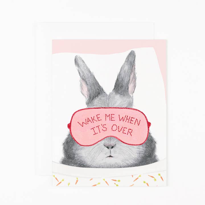 Dear Hancock - Wholesale Everyday Greeting Card - Wake Me when it's Over0