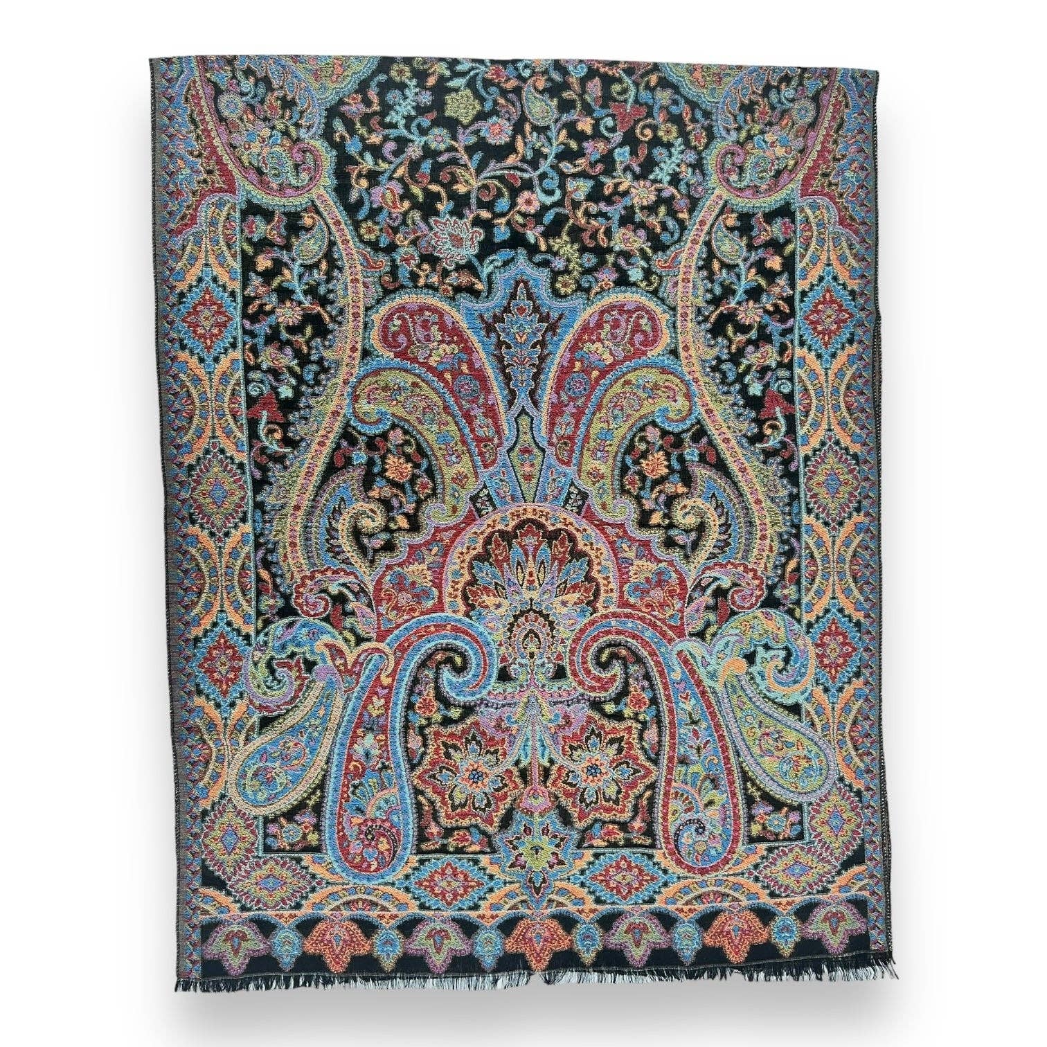 Lili Scarves (US Duty Free) - Wholesale Scarf - Women's - Premium Paisley Print Pashmina Scarf8