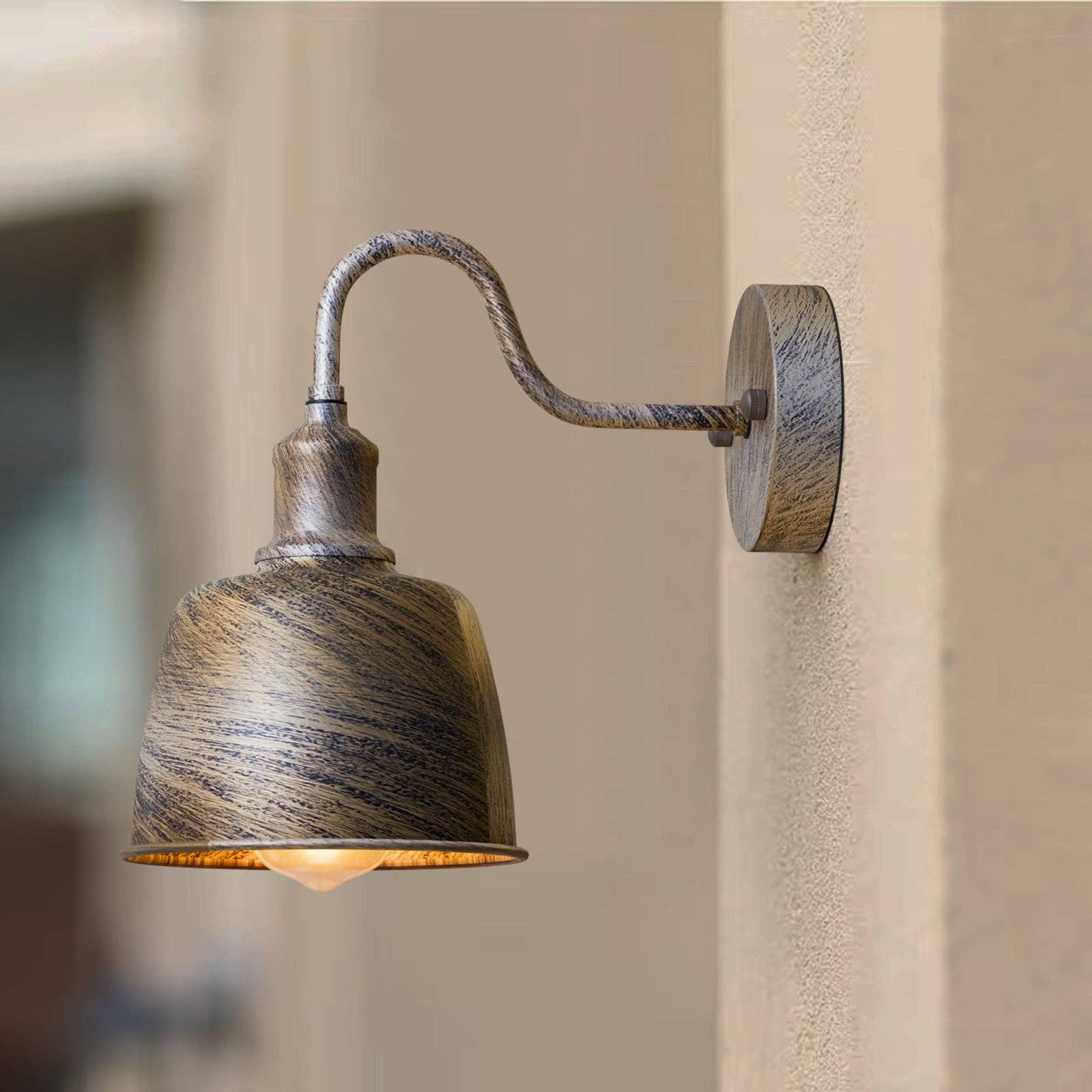 Ledsone – wholesale Sconce – Industrial Outdoor Waterproof Wall Sconce & Metal Light ~552212