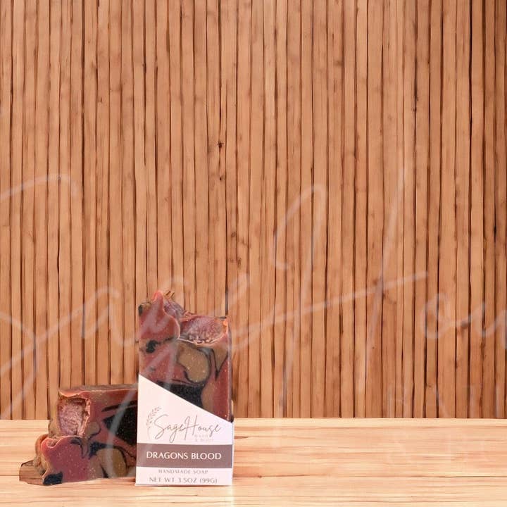 Dragons Blood Soap for wholesale by SageHouse Bath & Body