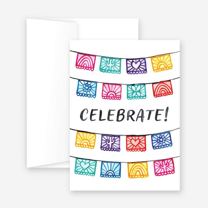 Celebration Flags Greeting Card for wholesale by Phoenix Supply Co.