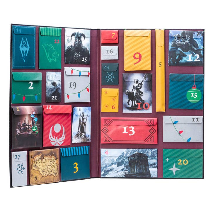 Insight Editions - Wholesale Advent Calendar - The Elder Scrolls V: Skyrim - The Official Advent Calendar