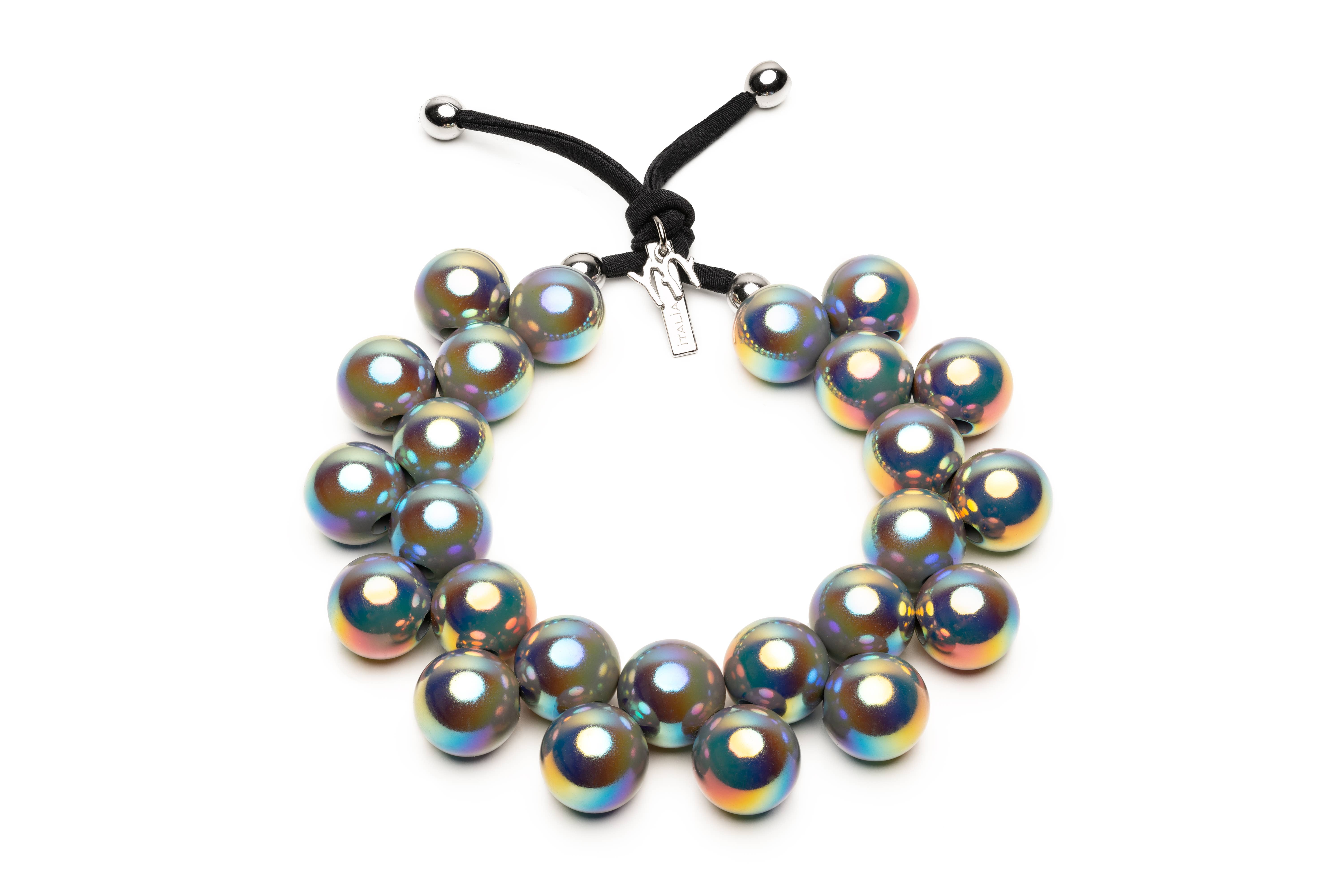 Mirta Accessori Moda - Wholesale Beaded/Pearl Necklace - Superstar Italian Creativity and Craftsmanship Necklace17