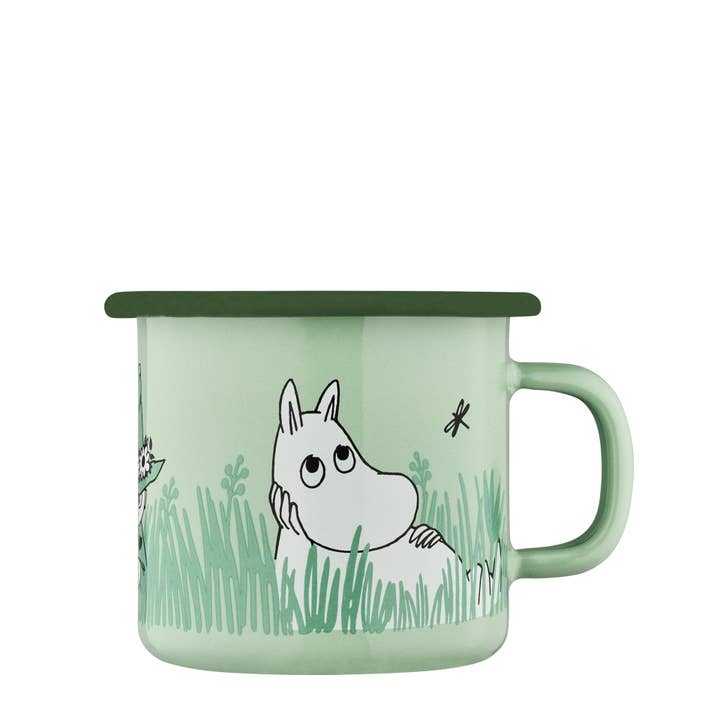 Tazza smaltata in mumitroldene 2,5dl In giardino, ragazzi per la vendita all'ingrosso da parte di Dsignhouse