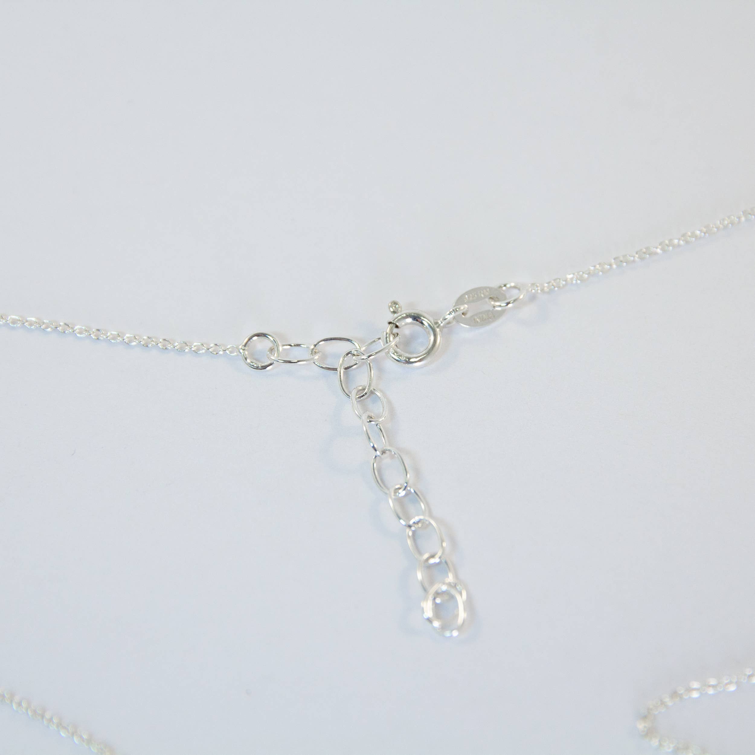 Ajmer by Jodi - Wholesale Link & Chain Necklace - Adjustable 16-18 inch sterling silver cable chain1