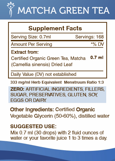 Secrets Of The Tribe - Wholesale Tincture - Matcha Green Tea Tincture3